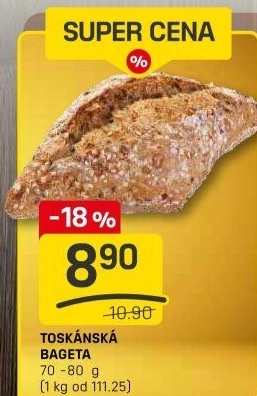 Bageta toskánská
