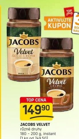 Instantní káva Jacobs Velvet