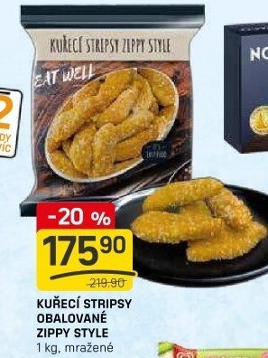 Kuřecí stripsy obalované mražené