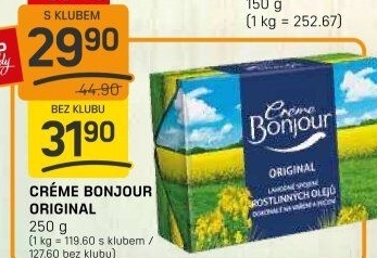 Margarín Créme Bonjour Rama