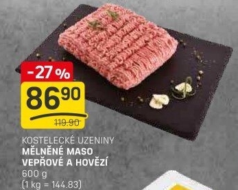 Mleté maso mix Kostelecké uzeniny