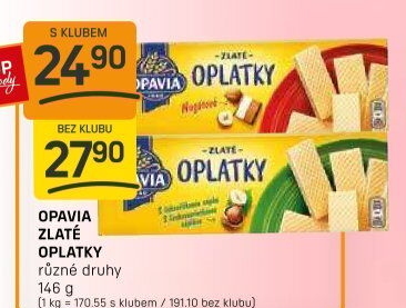 Oplatky Zlaté Opavia