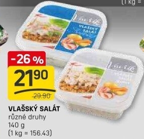 Salát vlašský Lahůdky Vavřík