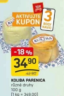 Sýr Parenica Koliba