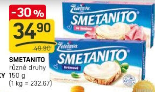 Sýr tavený Smetanito Želetava