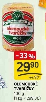 Sýr tvarůžky olomoucké A.W.