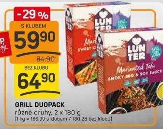 Tofu na gril Lunter