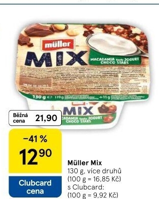 Jogurt Müller Mix