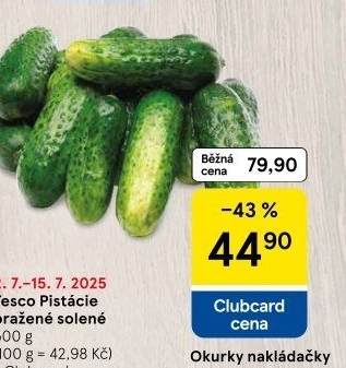 Okurky nakládačky