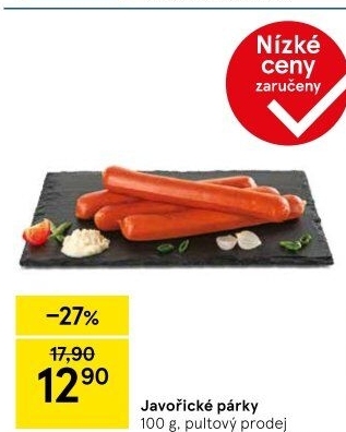 Párky javořické