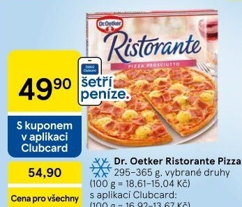 Pizza mražená Ristorante Dr. Oetker