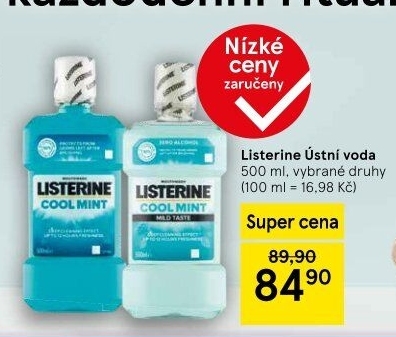 Ústní voda Listerine