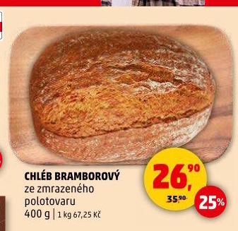 Chléb bramborový