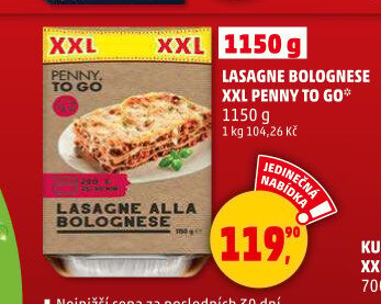 Lasagne alla Bolognese Penny To Go