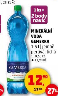 Minerální voda Gemerka