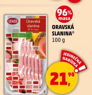 Oravská slanina LE&amp