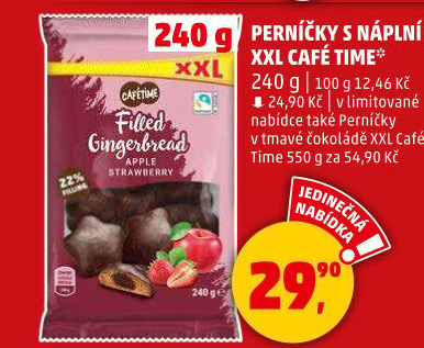Perníčky plněné Café time