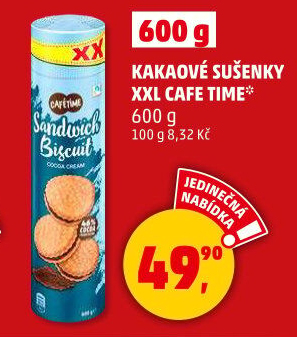 Sušenky slepované Café time