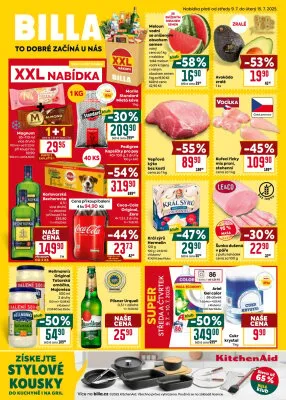 akční leták BILLA 9.7.2025-15.7.2025