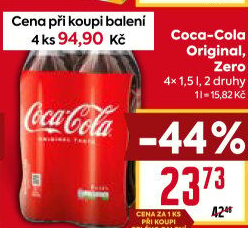 Limonáda Coca Cola Zero