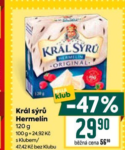 Sýr Hermelín Král sýrů