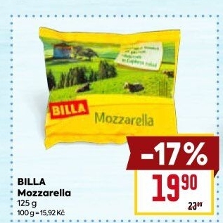 Sýr Mozzarella Billa