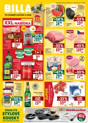 akční leták BILLA 9.7.2025-15.7.2025