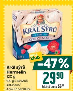 Sýr Hermelín Král sýrů