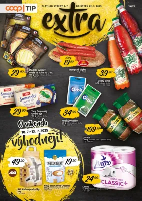 akční leták COOP 9.7.2025-22.7.2025