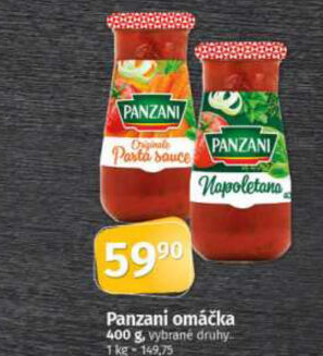 Omáčka Panzani