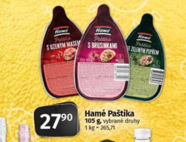 Paštiky Hamé