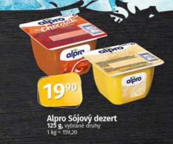 Sójový dezert Alpro