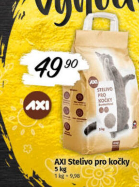 Stelivo pro kočky Axi