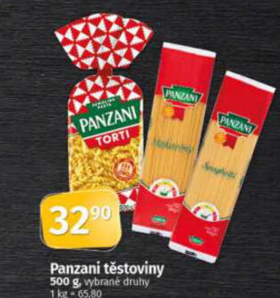 Těstoviny Panzani