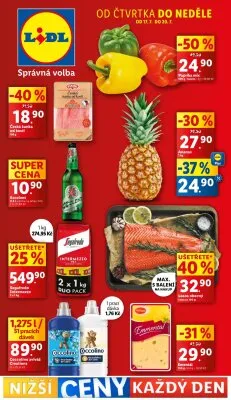 akční leták Lidl 17.7.2025-20.7.2025