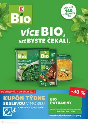 akční leták Kaufland 16.7.2025-22.7.2025