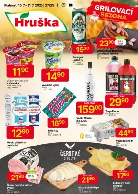 akční leták Hruška 15.7.2025-21.7.2025