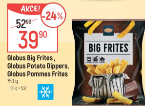 Hranolky mražené Big Frites Globus
