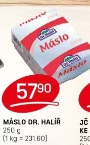 Máslo Dr.Halíř
