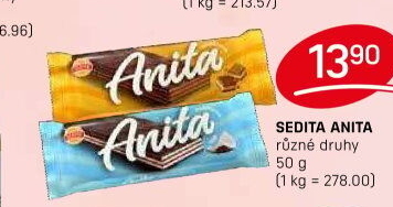 Oplatky Anita Sedita