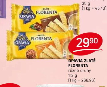 Oplatky Florenta Zlaté Opavia