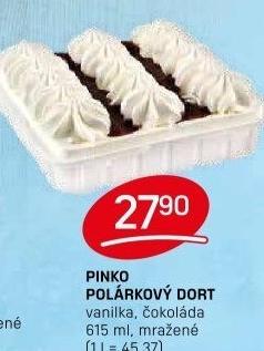 Polárkový dort Pinko