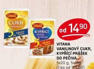 Přísady na pečení Vitana