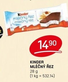 Řez mléčný Kinder
