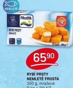 Rybí prsty nemleté mražené Frosta