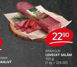 Salám lovecký Krahulík