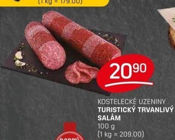 Salám turistický Kostelecké uzeniny
