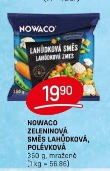 Směs lahůdková zeleninová mražená Nowaco