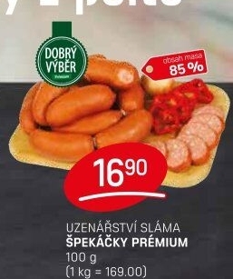 Špekáčky premium Dobrý Výběr