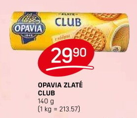 Sušenky Zlaté Club Opavia